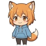おじぎキツネ